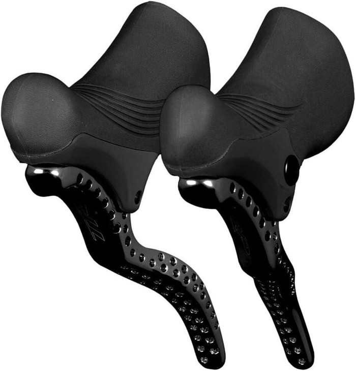 TRP RRL-SR Brake Levers: Black / Black - Drillium (NEW)