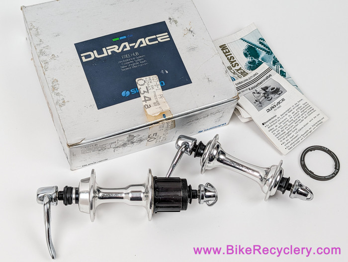 NIB/NOS Shimano Dura Ace 7400 Hub Set: 6/7s UG Freehub - 32H x