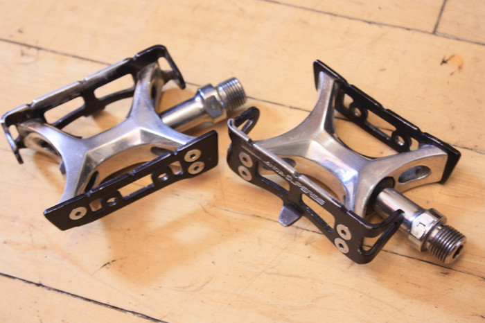Suntour Superbe Pro NJS Track Pedals: PL-2000 - Bike Recyclery