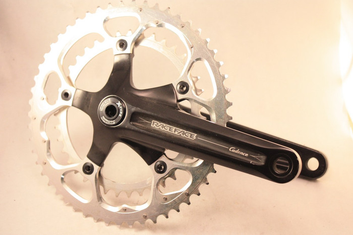 NEW Raceface Cadence Crankset & BB: 53/39t, 175mm double