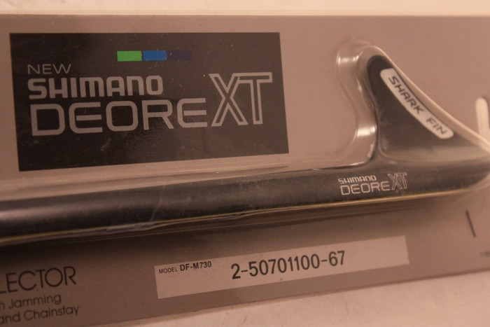 SHIMANO / DEORE XT SHARK FIN USED Shimano XT shark fin chain protector 1989 model \u2013 Defietsenmaker