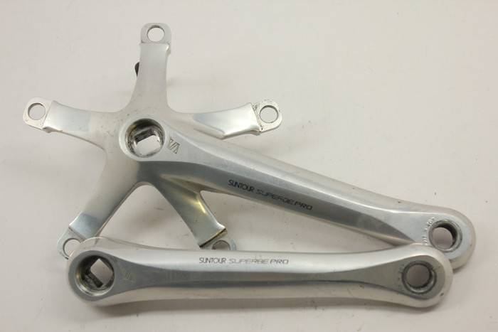 Suntour Superbe Pro Crank Arms: 172.5mm, 144mm BCD - Bike Recyclery