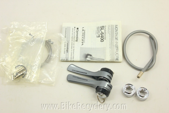 NOS/NIB SHIMANO 600 ULTEGRA TRI COLOR SL-6400 SHIFTERS BIKE 6