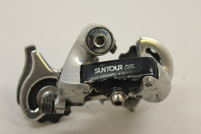 Dérailleur Arrière Suntour XC Comp - VTT Vintage 7 Vitesses - Longue Cage - Japon