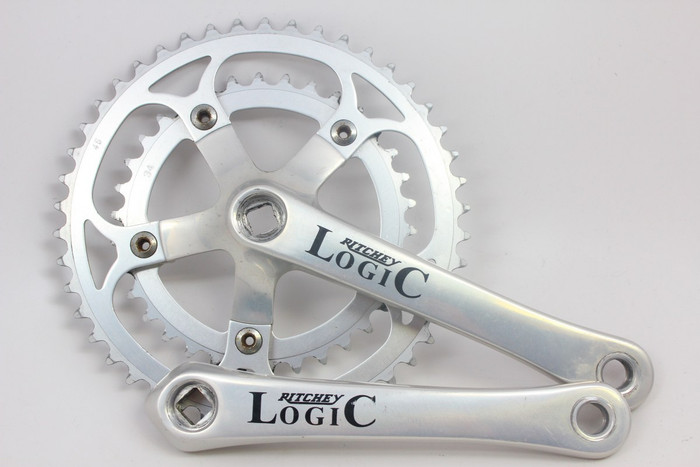 Ritchey Logic Cyclocross Crank: 170mm, 46/34T, 110mm BCD Silver