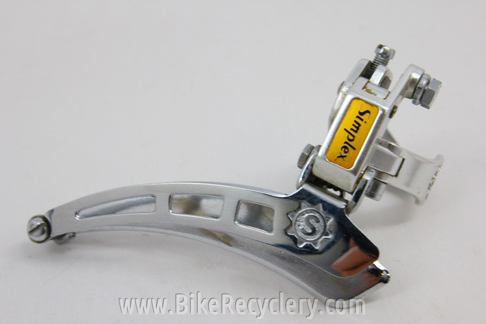 Dérailleur Avant Simplex Super LJ A500 - Fixation Dorée - Vélo Vintage