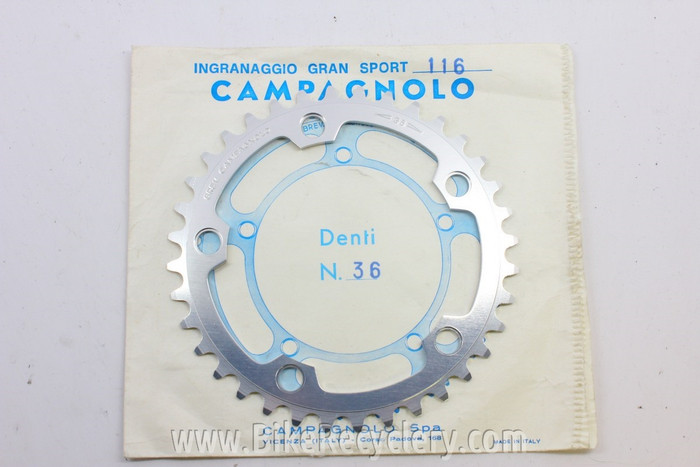 Moyeu Campagnolo Gran Sport N°1251, Bride Basse, 36 Trous, Filetage Anglais - Occasion