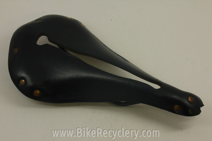 憧れの Selle Bike - EXC Black Saddle: Leather Titanico Anatomica パーツ