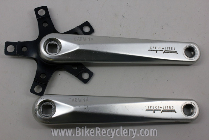 TA Carmina Triple Crank Arms: 180mm, 110/74mm Spider RARE - Bike