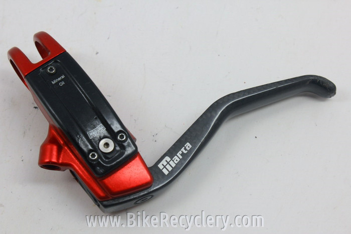 Op risico Monteur Initiatief Magura Marta SL Left Brake Lever: Carbon & Red Ano - Bike Recyclery