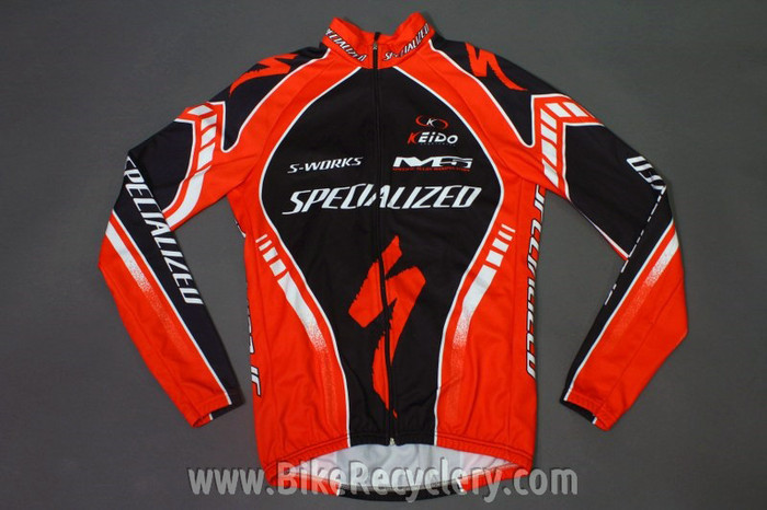Specialized S-Works M5 Team Long Sleeve Cycling Jersey: Red