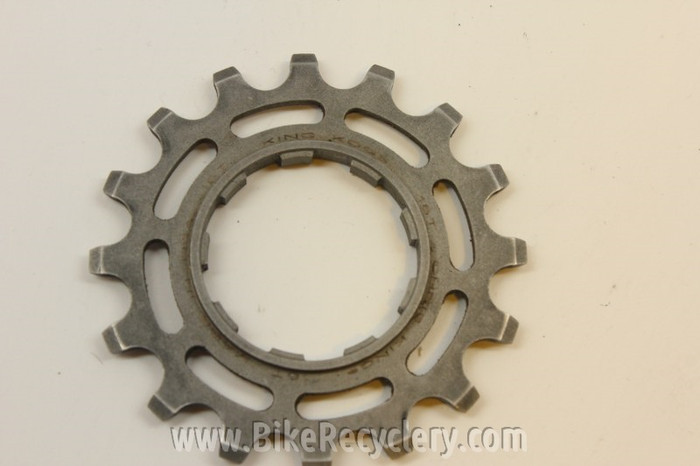 Chris King Stainless Steel Cog: Single speed 16T, Used - Bike
