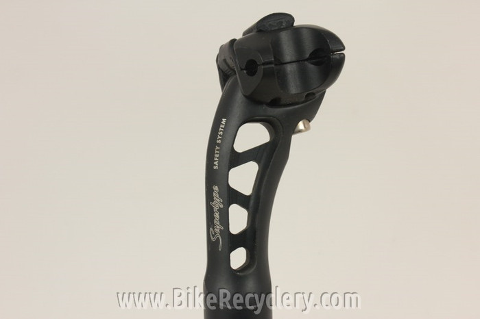 Miche Supertype Aero Seatpost: Drilled, Black 27.2mm x 270mm