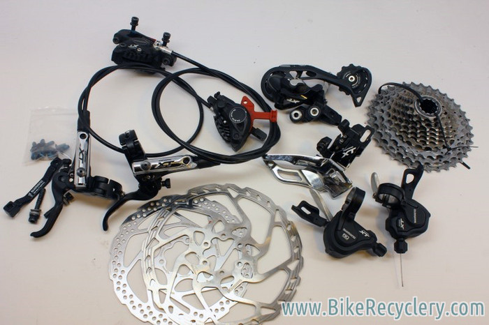 Shimano XT M780 / M785 Groupset: 10 Speed, Brakes Derailleurs