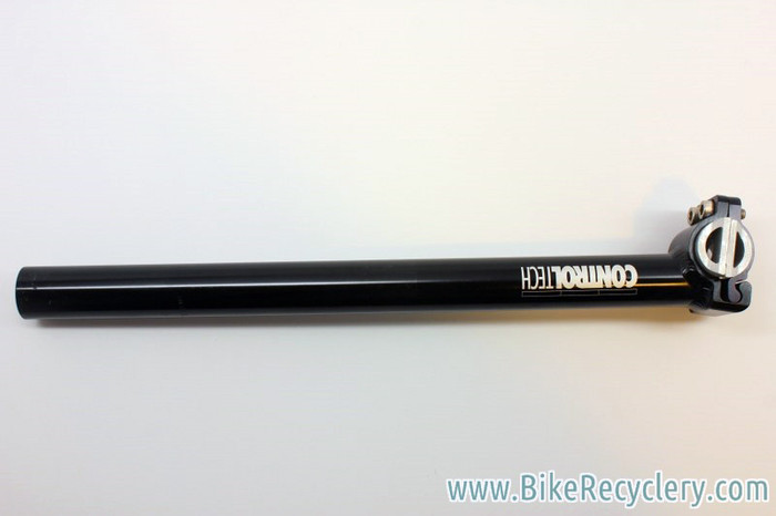 Vintage Control Tech Seatpost: 27.2mm x 350mm, Two Bolt, Black