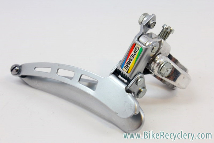 NOS SIMPLEX SJ A222 FRONT DERAILLEUR DOUBLE VINTAGE MADE IN FRANCE 101gr
