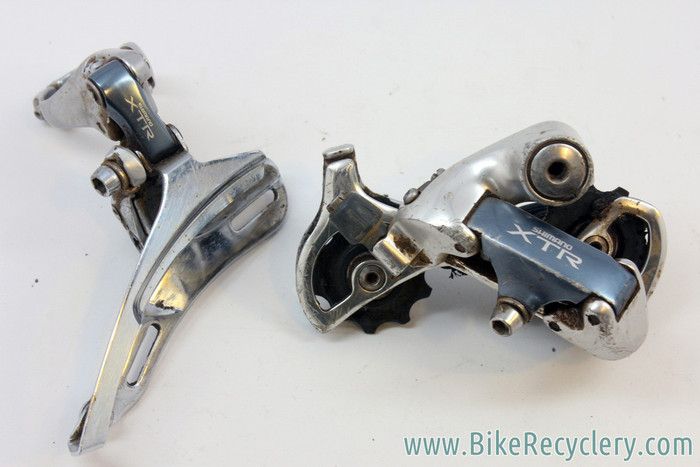 XTR　rd-m900　fd-m901 Shimano XTR FD-M901 M900 Mountain Bike Front Derailleur 34.9