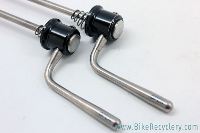 Tune AC-14 Quick Release Skewer Set: 6/4V Titanium - Black -55g