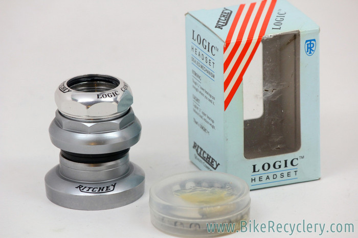 Ritchey Logic Jeu de Direction Mixte, Noir, 1-1/8in