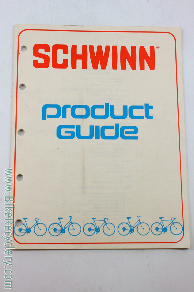 schwinn bike manual