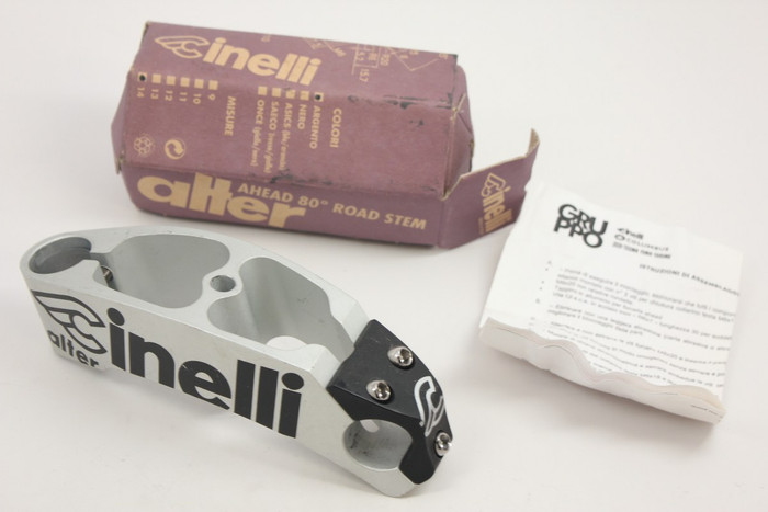 Cinelli Alter Stem: 140mm, 25.4mm, 1