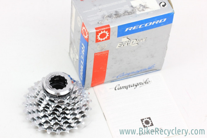 NIB/NOS Campagnolo Record 8-Speed EXA Drive Cassette: 12-23t - Lockring ...