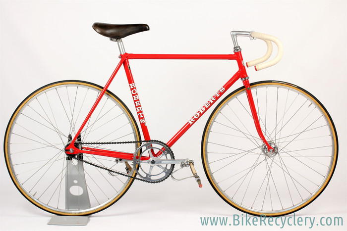 Chas Roberts Track Bike 55cm FULL Campagnolo Record Reynolds 531 Rare Unicantor 1980 s Original Paint Show Condition Bike Recyclery