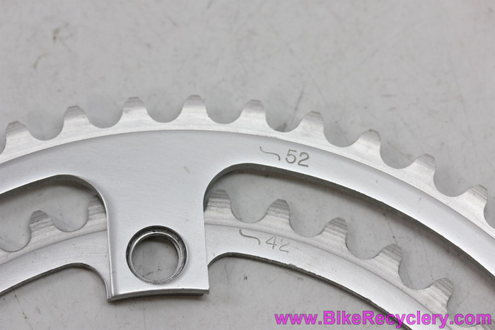 Plateau Extérieur OFMEGA Competition 53 Dents - 144 Mm - Vintage Alu - NOS Italie