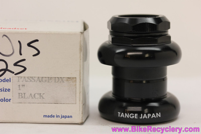 NOS Jeu De Direction TANGE Professional (noir) – 25x1 – Années 80 – Vélo Ancien
