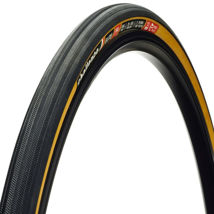 Challenge ELITE 260TPI 25mm Tan ２つ Challenge Elite Pro 700x25c Handmade Road Tire: Clincher / Open