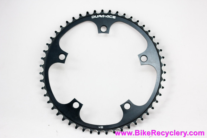 Shimano Dura Ace Track Chainring: 51t x 144mm - 1/8