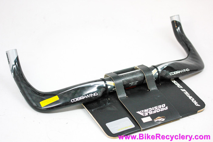 Profile Design Cobra Wing Carbon TT Base Bar: 42mm- Black (New w