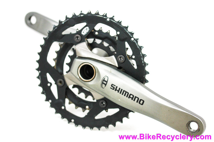 Shimano XT Hollowtech II 9 Speed Crankset: FC-M762 - 175mm x