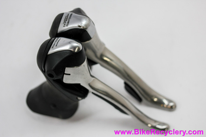 Shimano Ultegra STI Shifters: 10 Speed x Triple/Double - ST-6603