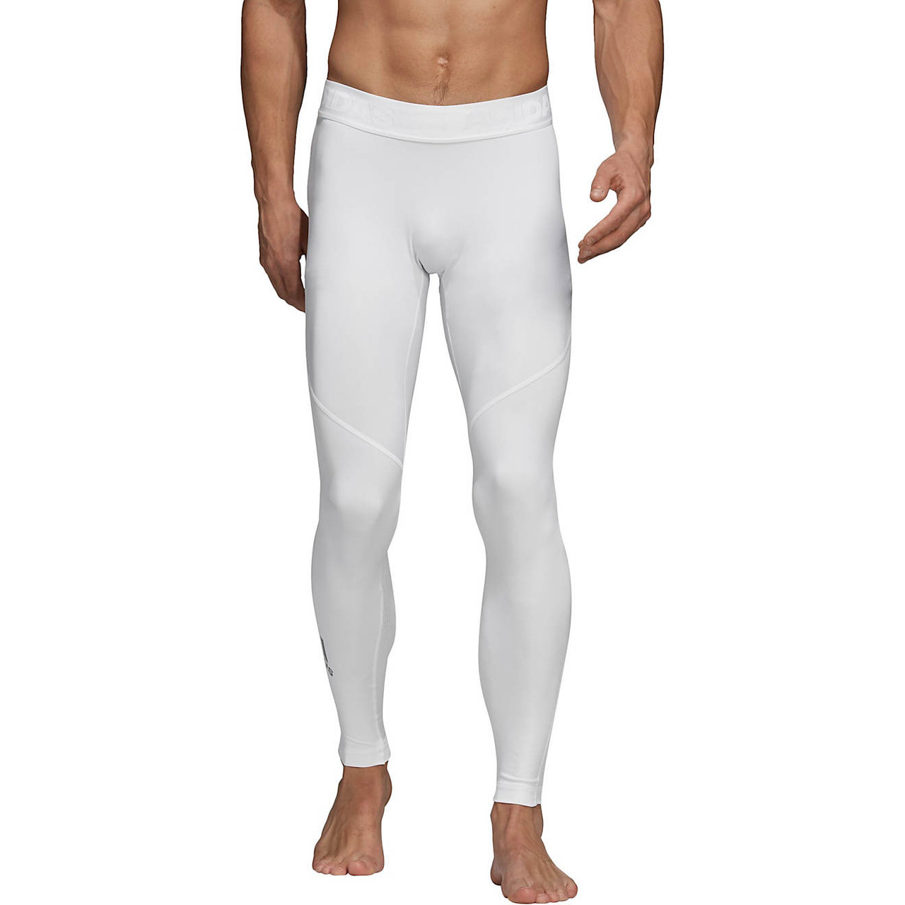 adidas Men's Techfit Soccer Tights White – Azteca Soccer