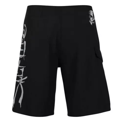 SALT LIFE MEN'S STEALTH BOMBERZ BOARDSHORT (MTF004-BLK)