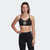 ADIDAS WOMEN'S AM 3S SPORTBRA - BLACK