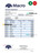 Argentina Banco Macro S. A. bank statement template in Excel and PDF format