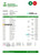 Equatorial Guinea The National Bank statement template in Excel and PDF format