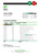 Guinea-Bissau Banco da Africa Ocidental bank statement Excel and PDF template