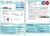Australia Sydney Water utility bill, Word and PDF template, 2 pages