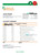 Honduras Banco de Occidente statement Excel and PDF template