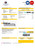 Peru Luz de Sur utility bill template in Word and PDF format, fully editable