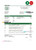 Iraq Rafidain Bank statement template in .xls and .pdf file format
