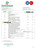 Morocco Credit Agricole bank statement Word and PDF template