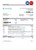 Namibia Atlantico bank statement template in Word and PDF format