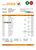Senegal Banque Atlantique Bank statement easy to fill template in .xls and .pdf file format