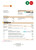 Sweden Swedbank bank statement, Excel and PDF template