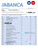 Abanca Bank firm account statement Word and PDF template