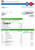 CAIXA Geral de Depósitos business bank statement Word and PDF template